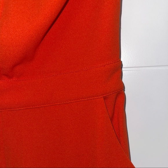 Red (orange) Jumpsuit - Picture 5 of 5